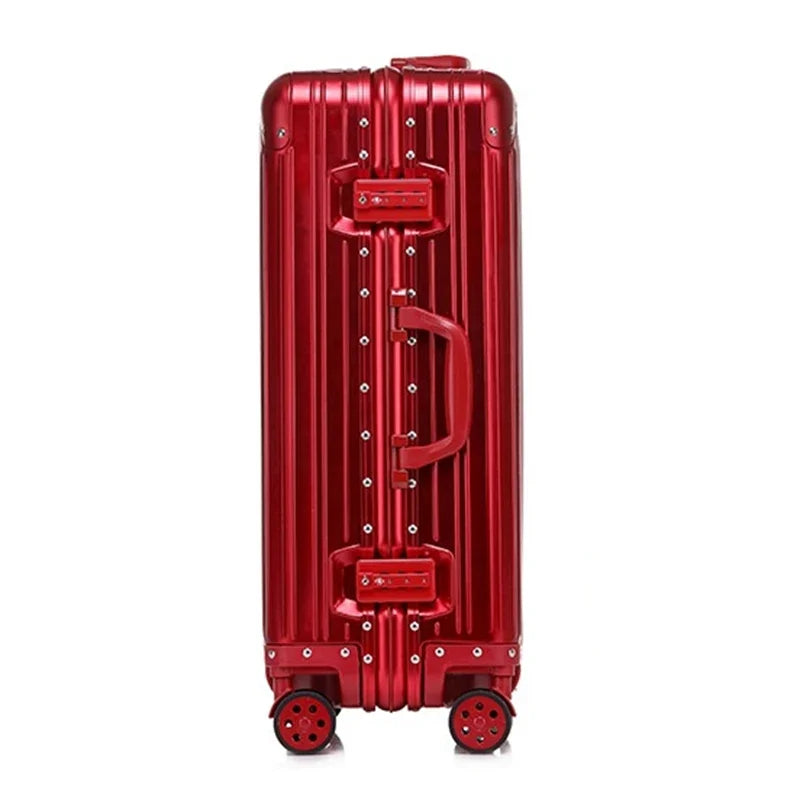 20“ 24'' 26'' 29" All Aluminum Suitcase Luggage. Sizes and colours to suit your needs. Tough, Durable, Classic.