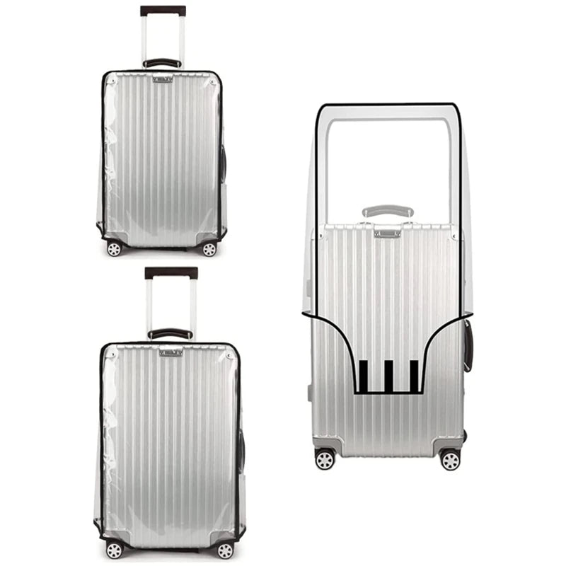 New 20" - 30" Transparent Luggage Protectors. Waterproof, thickened PVC suitcase cover