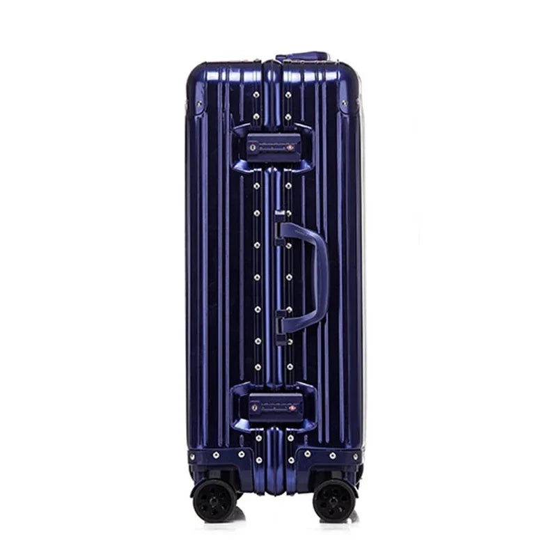 20“ 24'' 26'' 29" All Aluminum Suitcase Luggage. Sizes and colours to suit your needs. Tough, Durable, Classic.
