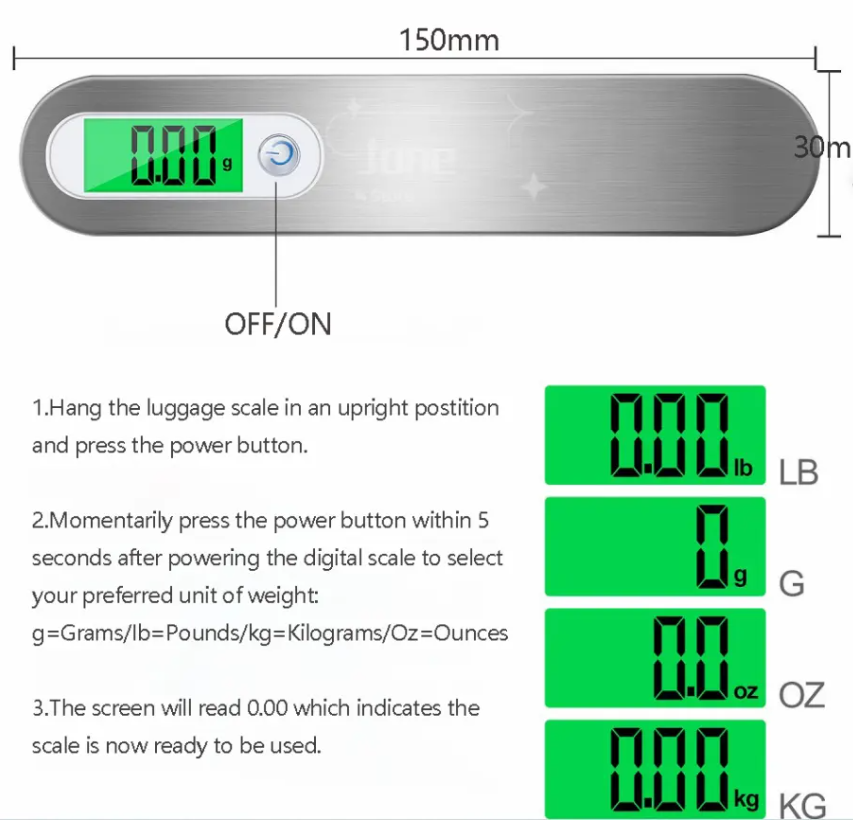 Digital Luggage Scale
