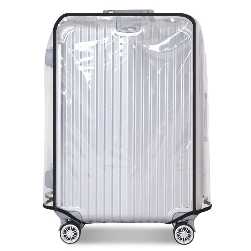 Suitcase cover transparent shop